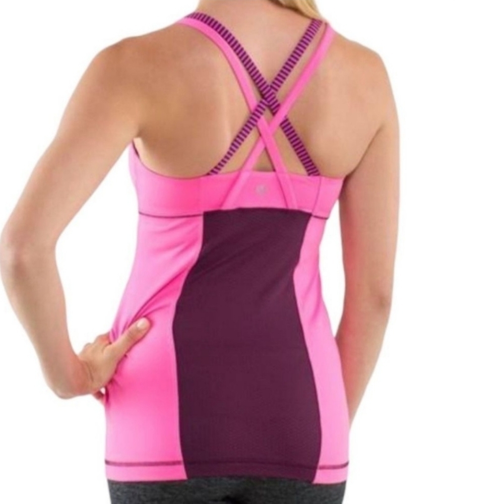 Lululemon Energy Tank In Plum - Picture 4 of 8